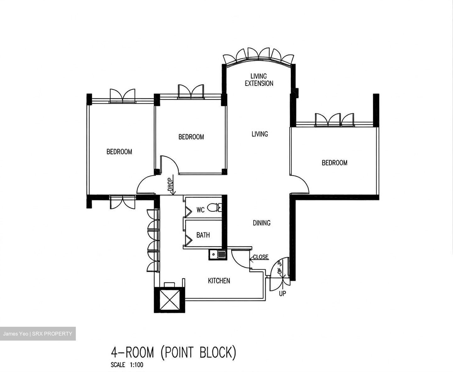 Blk 28 Bendemeer Ville (Kallang/Whampoa), HDB 4 Rooms #597034811